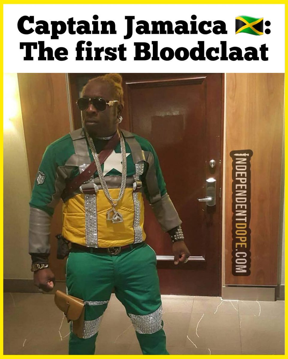 ItsmindofJson's tweet image. AS #BOMBOCLAATE 🇯🇲 😆😆😆 #Elephantman too much energy u cant not luv this nigga shit