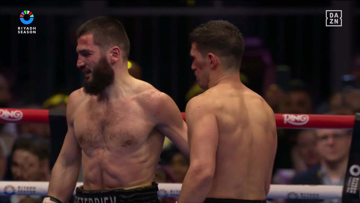 SIMPLY... WORLD CLASS 🤩

WHO HAS WON THAT?!?!?!

#BeterbievBivol2 | #RiyadhSeason | Feb 22, live NOW on DAZN: Click link in bio to buy | <a href="/Turki_alalshikh/">TURKI ALALSHIKH</a>