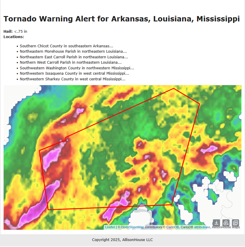 AH_Status's tweet image. Text message lightning alerts? Warning alerts? What about hail alerts? I'd do a poll but I personally want all 3.
