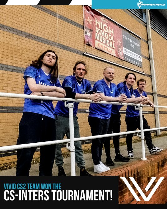 VIVID UTD (@vividutd) on Twitter photo Got got knocked out in groups at <a href="/EPICLAN/">EPIC.LAN UK Gaming & Esports Events</a>, but at least we took the inters title! ๐
Well played everyone! โค๏ธ
Well done ๐
<a href="/Proqy0/">Keran ๐ฌ๐ง๐ฎ๐ช</a>
<a href="/DanielCS2_/">Daniel</a>
<a href="/ArchithonCS/">ArchithoN</a>
@kyzercs
<a href="/Ties__CS/">Ties</a>
#StayVIVID #UKCS <a href="/HammerHSports/">HammerHead Sportswear</a> Got got knocked out in groups at <a href="/EPICLAN/">EPIC.LAN UK Gaming & Esports Events</a>, but at least we took the inters title! ๐
Well played everyone! โค๏ธ
Well done ๐
<a href="/Proqy0/">Keran ๐ฌ๐ง๐ฎ๐ช</a>
<a href="/DanielCS2_/">Daniel</a>
<a href="/ArchithonCS/">ArchithoN</a>
@kyzercs
<a href="/Ties__CS/">Ties</a>
#StayVIVID #UKCS <a href="/HammerHSports/">HammerHead Sportswear</a>