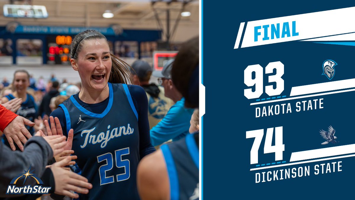 dakotastate_wbb's tweet image. Final From Dickinson‼️

Four Trojans scored 15+ vs. Dickinson State! 

Lilli Mackley led with 17, Angela Slattery had 16, and Bria Wasmund &amp;amp; Cierra Watkins added 15 each.

 #TrojanNation #FastFreeFun