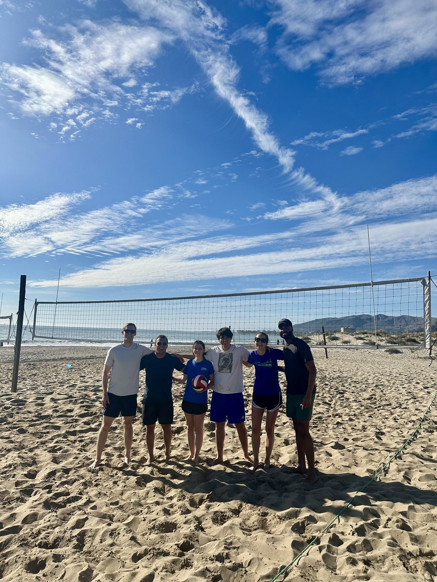 Had a great time at the <a href="/GordonConf/">Gordon Research Conferences</a>, especially the volleyball games G alpha, beta, gamma vs The Ternary Complex! 

 <a href="/TsvetanovaLab/">Nina Tsvetanova</a> <a href="/JSmithMDPhD/">Jeffrey S. Smith</a> <a href="/_katherinehall_/">Katherine Hall</a>  (<a href="/SudarRajagopal/">Sudarshan Rajagopal</a> being lame and didn’t want to get sandy!)