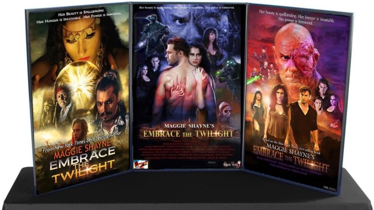 rockyohio's tweet photo. Very happy to announce our co-produced feature movie @MaggieShayne's #EmbraceTheTwilight has received another #OfficialSelection from the prestigious #ManchesterLiftOffFestival in Manchester, England!
From @GhostWalk & #Vampires2Films. π
Screenplay & directed by #CarlosDunn https://t.co/Z5gW7kqlui