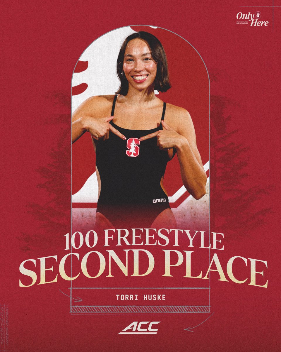 Torri turns in an LTB 46.09 in the "A" final and comes home second in the 100 free!

#GoStanford