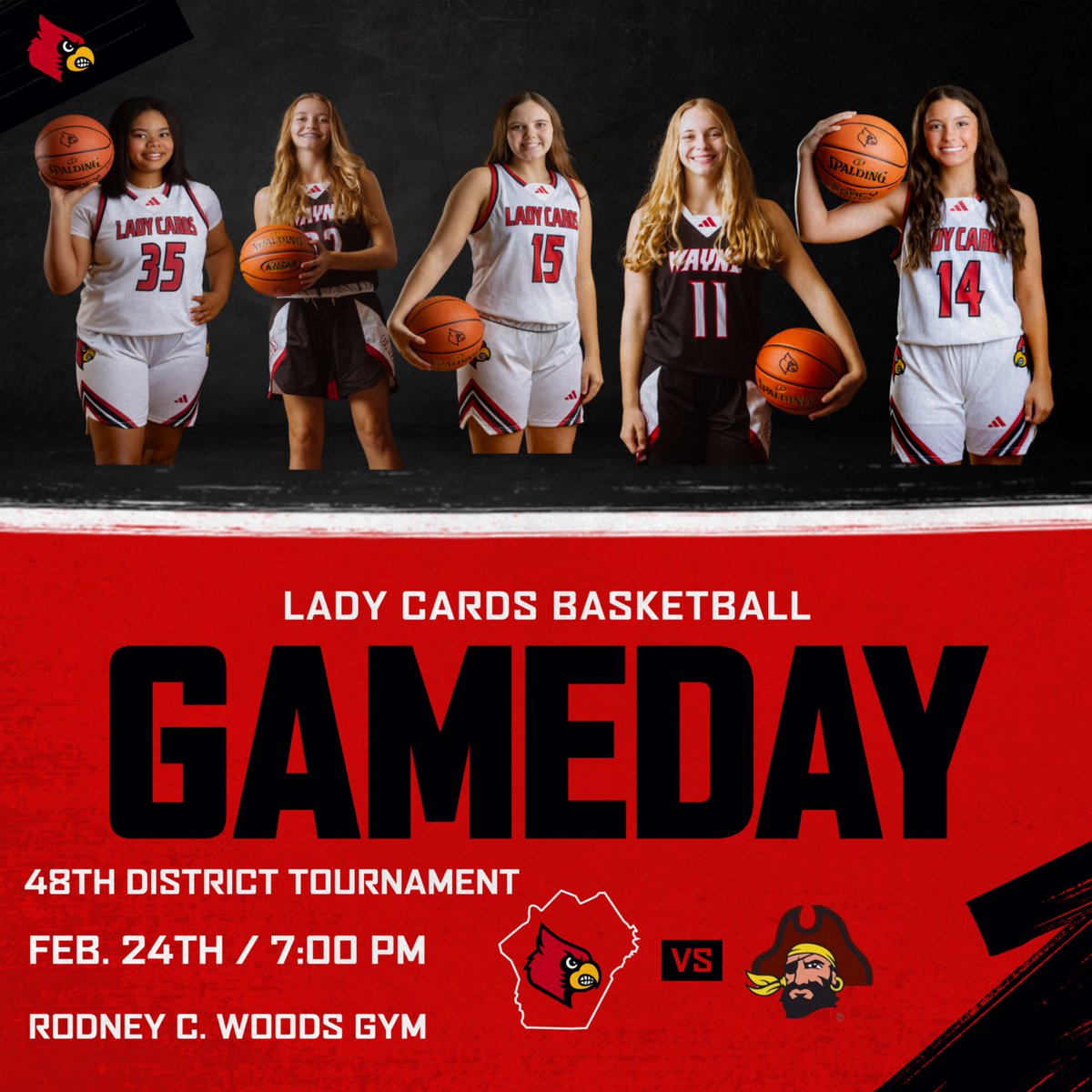 It’s that time of year!!! The 48th District tournament kicks off Monday at Wayne County. We need all our fans to come out! Couple things to keep in mind, 🎟️ are $7.00 cash only. No passes will be accepted for postseason tournaments.