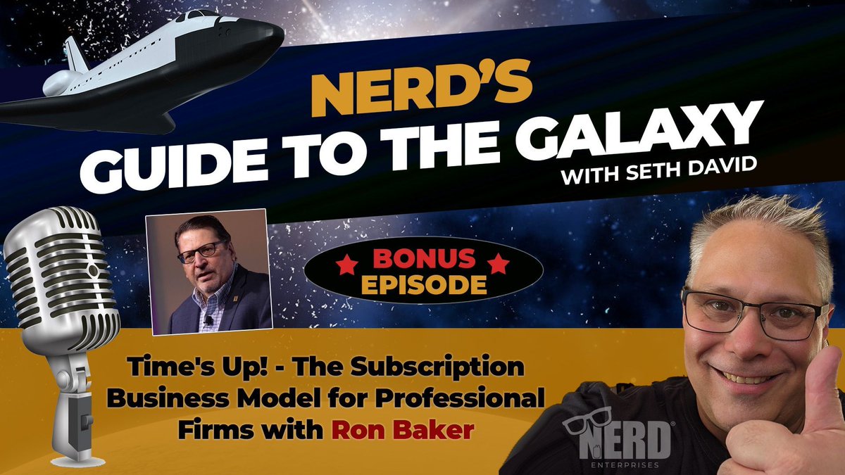 The Subscription Business Model Is Really a ‘Relationship’ Model—Join Our Discussion with <a href="/ronaldbaker/">Ron Baker</a> to Learn Why! #TalkNerdyToMe nerdyurl.com/times-up