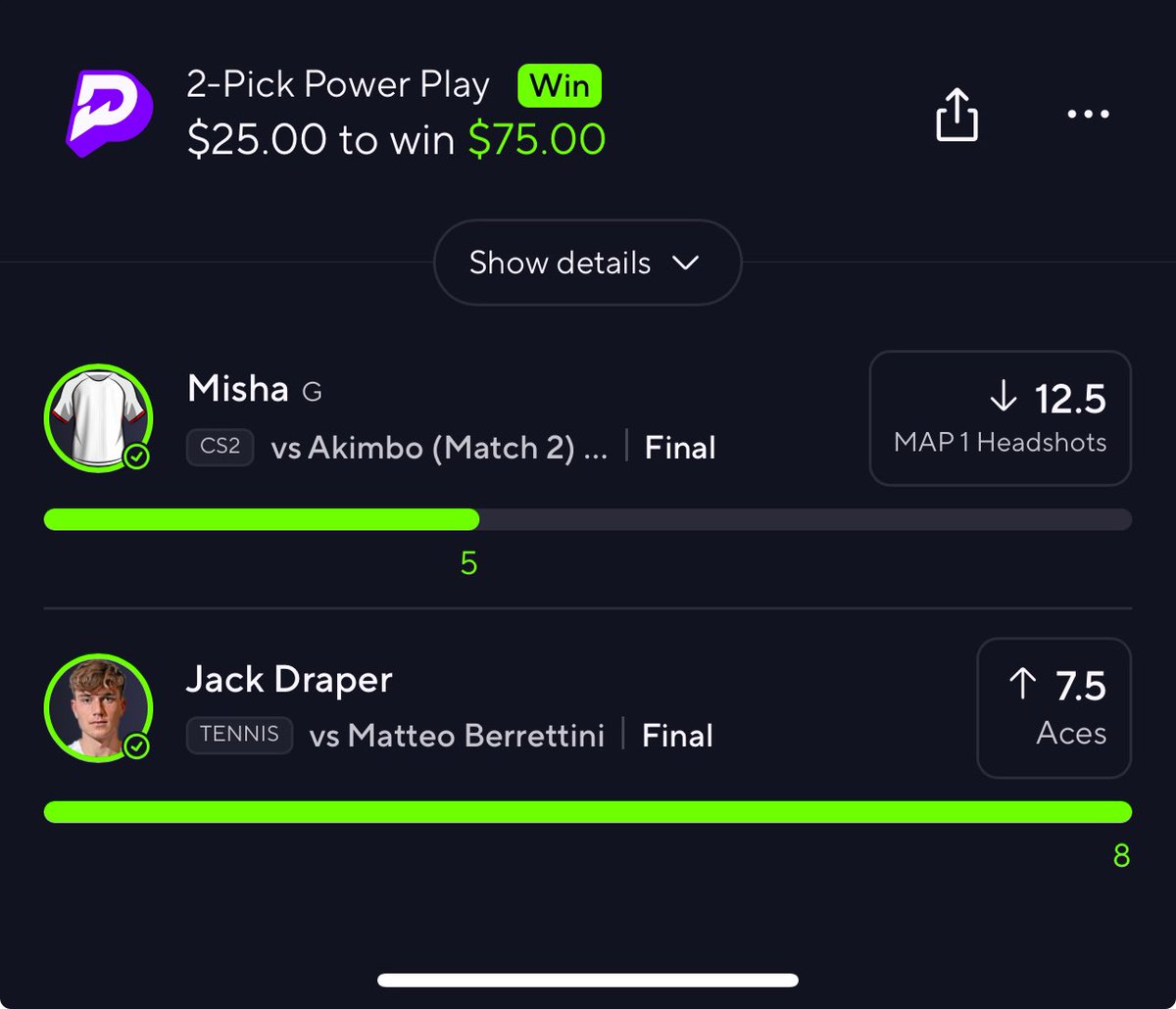BaoHanTennis's tweet photo. Just some winnings collabing with my boy @itz_JRG and @Da1RealLucas .  More to come 😮‍💨 https://t.co/F3OKh43W2d