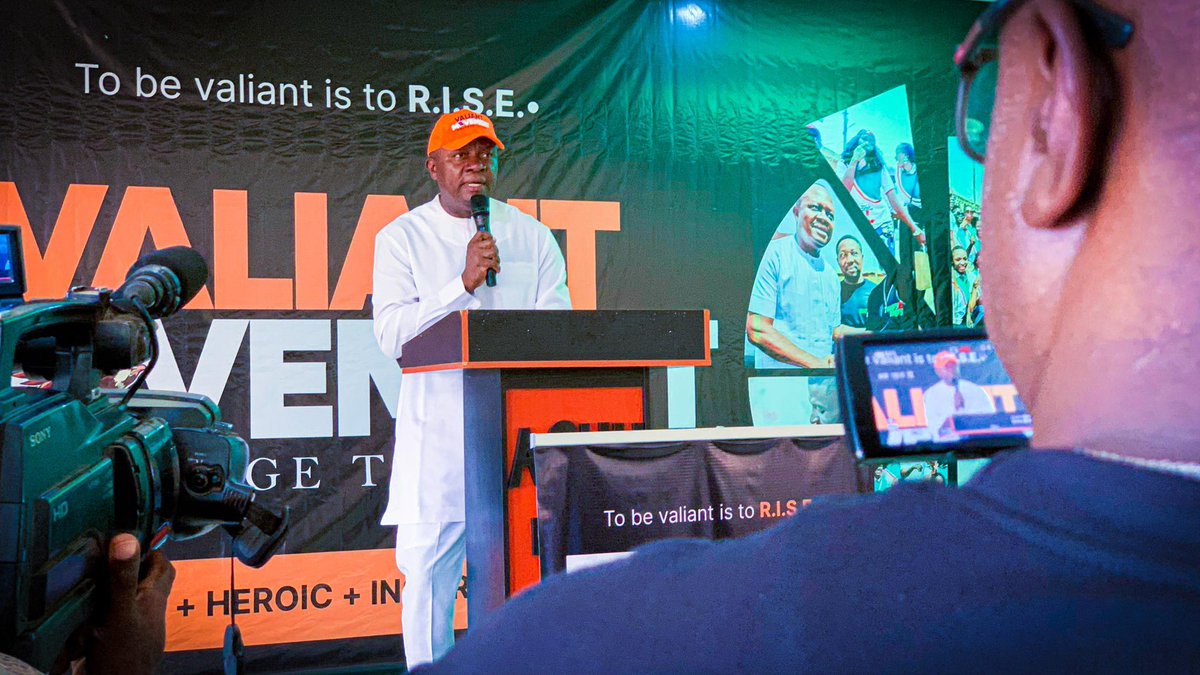 ValiantMovement's tweet image. Valiant movement unveiled by His Excellency VCO. Let the music begin