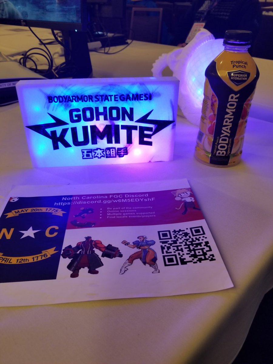 Thank you <a href="/IbashoCon/">IbashoCon</a> and <a href="/DrinkBODYARMOR/">BODYARMOR</a> for hosting and amazing Gohon Kumite event! I played 3rd in the Tekken 8 event! This was really fun and exciting it was like a major here. Hopefully there'll be more tournaments like this in the future!