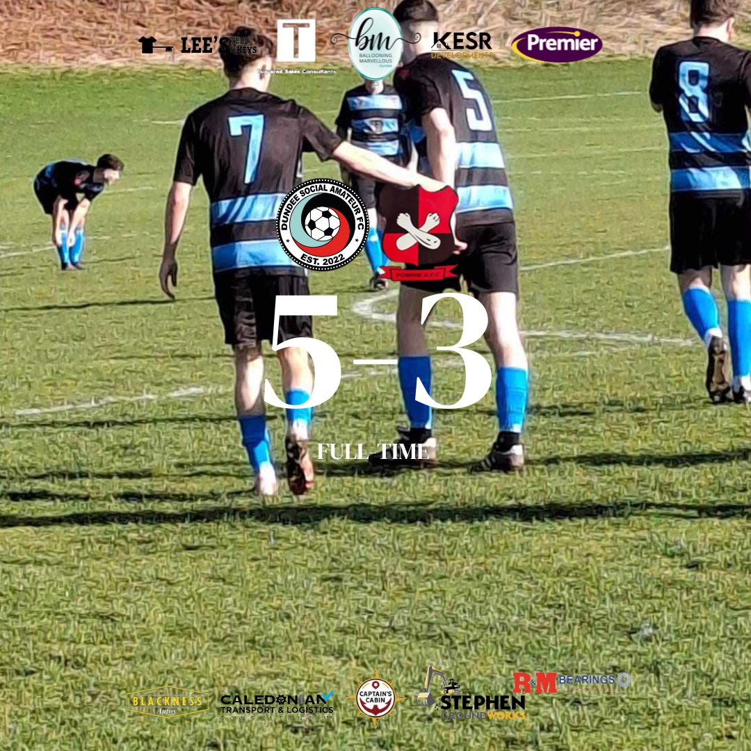 ➕3 points!

We take home the 3 points after a hard fought victory.

Goalscorer(s):
Freddie Holmes x5 

MOTM:
Freddie Holmes &amp; Josh Wanless 💪🏼

#monthesocial | #all3points!