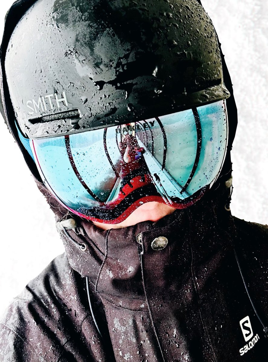 drenched + happy  ❄️ 🎿 💧