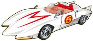 Made the Mach 5 in the Sonic Racing Crossworlds CNT because why not ✌️😎