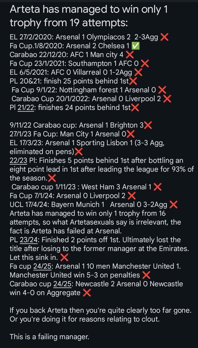 Arteta fooled them all FC tweet media