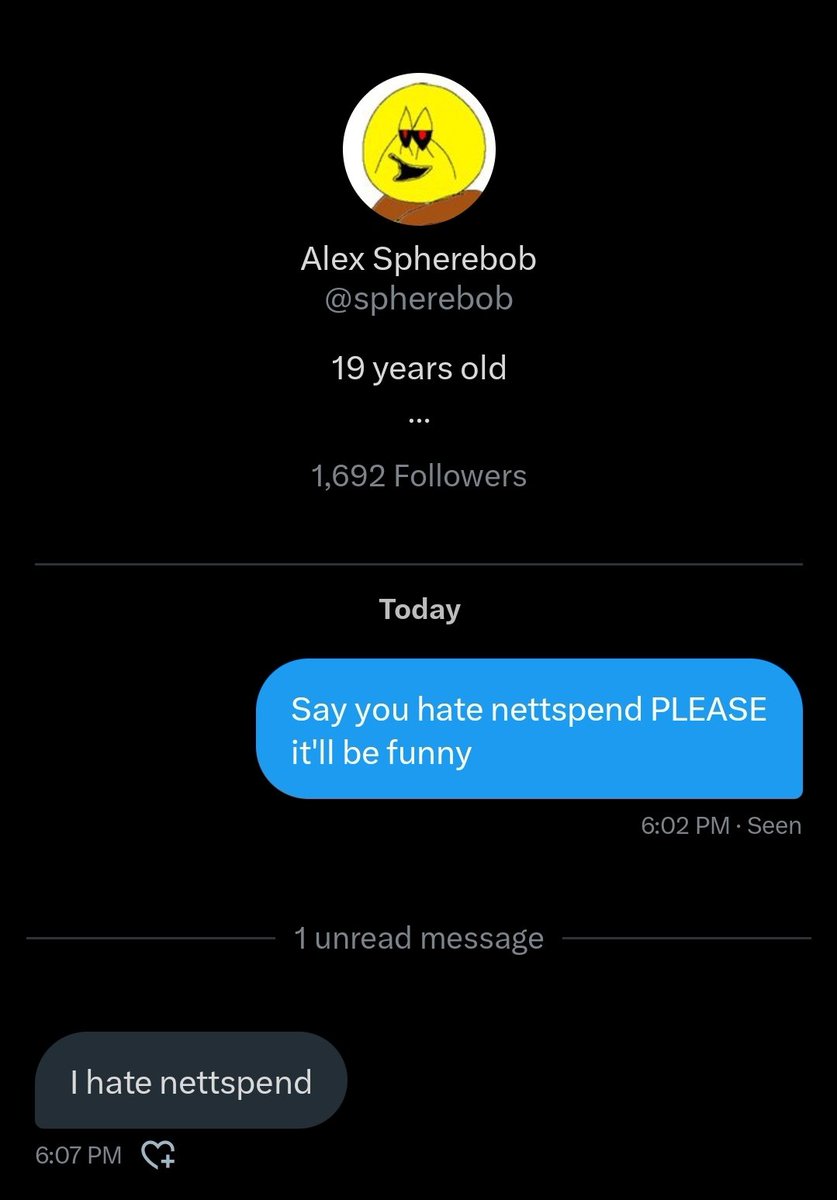EvilSpherebob's tweet photo. ⚠️SPHEREBOB NEWS⚠️

Alex spherebob has started a rap beef with underground rapper nettspend!😲😲😲

Thoughts? #SBnews https://t.co/NoJZ0EFih5
