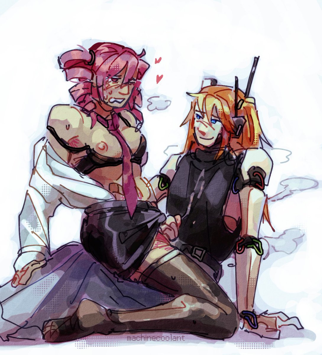 mechanical girl &amp; 30-something office lady