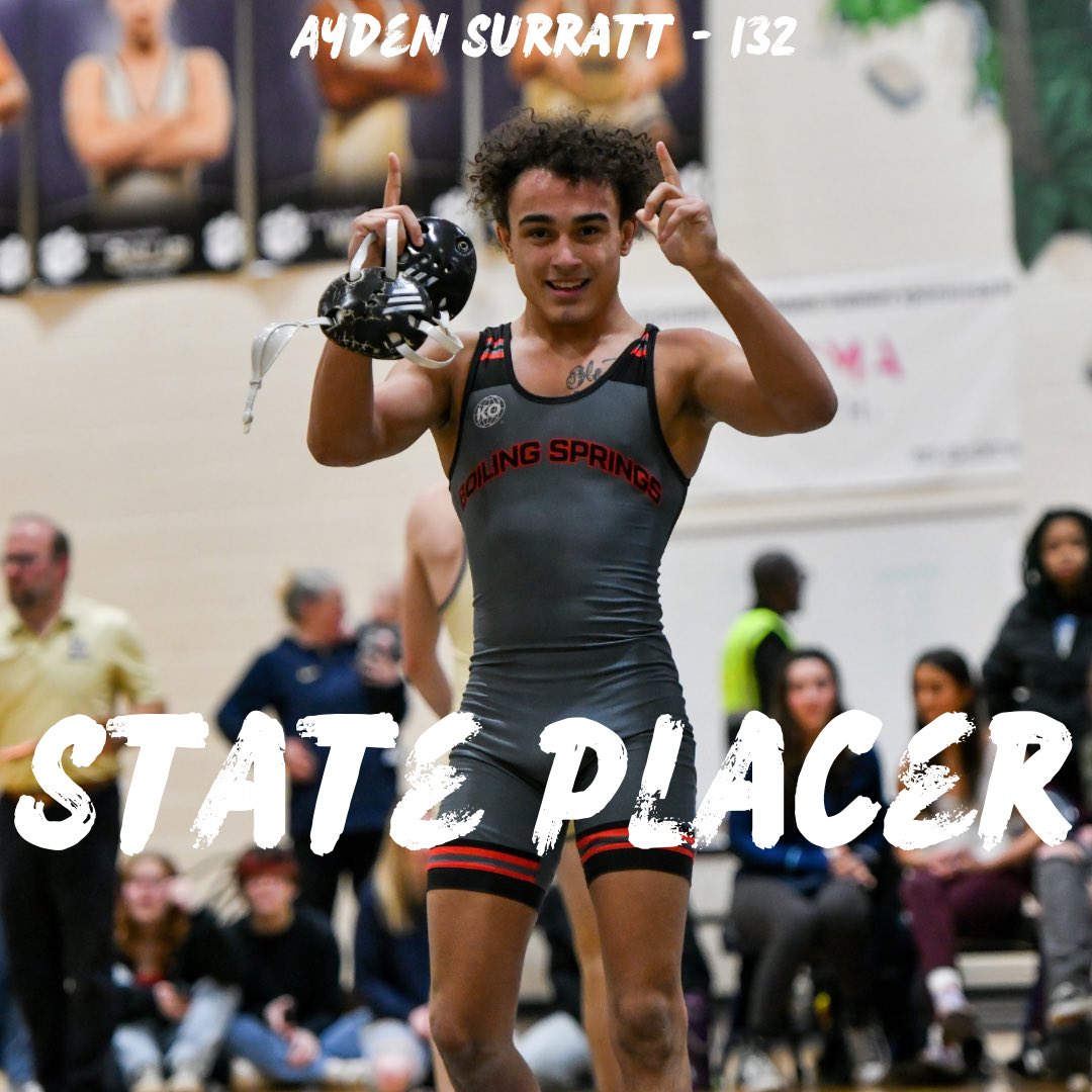 BSpringsWrestle's tweet photo. Congrats to each of our All-State wrestlers! Well earned for each of them! 
Luke Hillers - 3rd 
Ayden Surratt - 4th 
Eric Ellis - 150 
@AthleticsBSHS @LeeMxthomas https://t.co/MVttxVwYmZ
