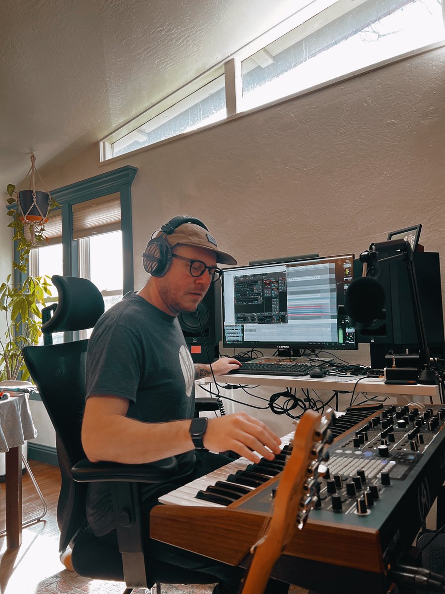 Two studios. Two minds. One sound. 

We don't work in the same studio often. Most of the time we're bouncing ideas back and forth between Austin &amp; Sacramento. It can be a challenge, but we think the distance has helped refine our project. 

#MusicProduction #bronzewhale