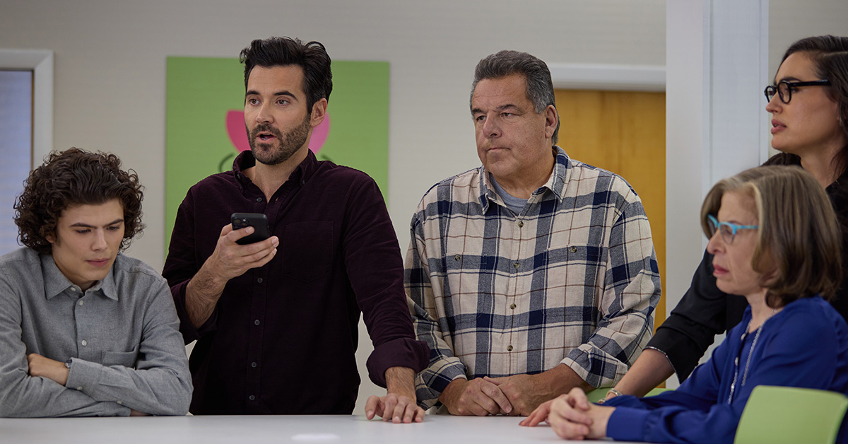 Can this board of experts help Megan turn Izzy's life around? 

#SisterhoodInc premieres in 30 minutes! Stream it next day on <a href="/HallmarkPlus/">Hallmark+</a>. #Loveuary