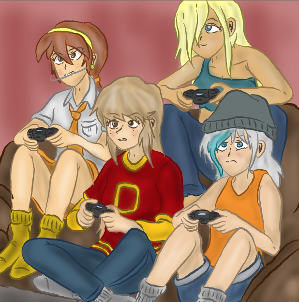 ratchetmanon's tweet photo. Gamer Girls. #sinkids #vikkiloud #linasharp #libyloud #marlaroberts https://t.co/UKUfwrn1Yo