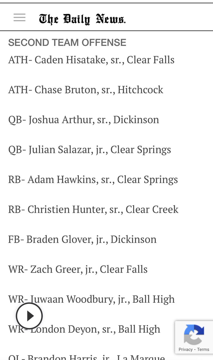 Braden Glover (@bglover2026) on Twitter photo blessed to be named 2nd team all galveston county FB while only playing 6 games!!! <a href="/DickinsonFB/">DHSGatorFB</a> <a href="/DHSFBRecruiting/">Dickinson H.S Football Recruiting</a> blessed to be named 2nd team all galveston county FB while only playing 6 games!!! <a href="/DickinsonFB/">DHSGatorFB</a> <a href="/DHSFBRecruiting/">Dickinson H.S Football Recruiting</a>