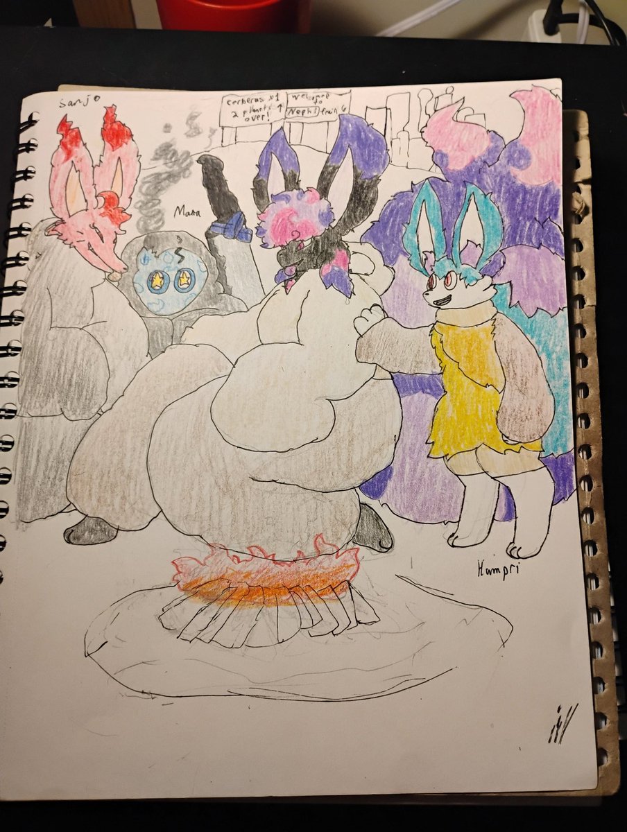 Mikemaster345's tweet image. Potato!!!
........oh and heres some oc art i made