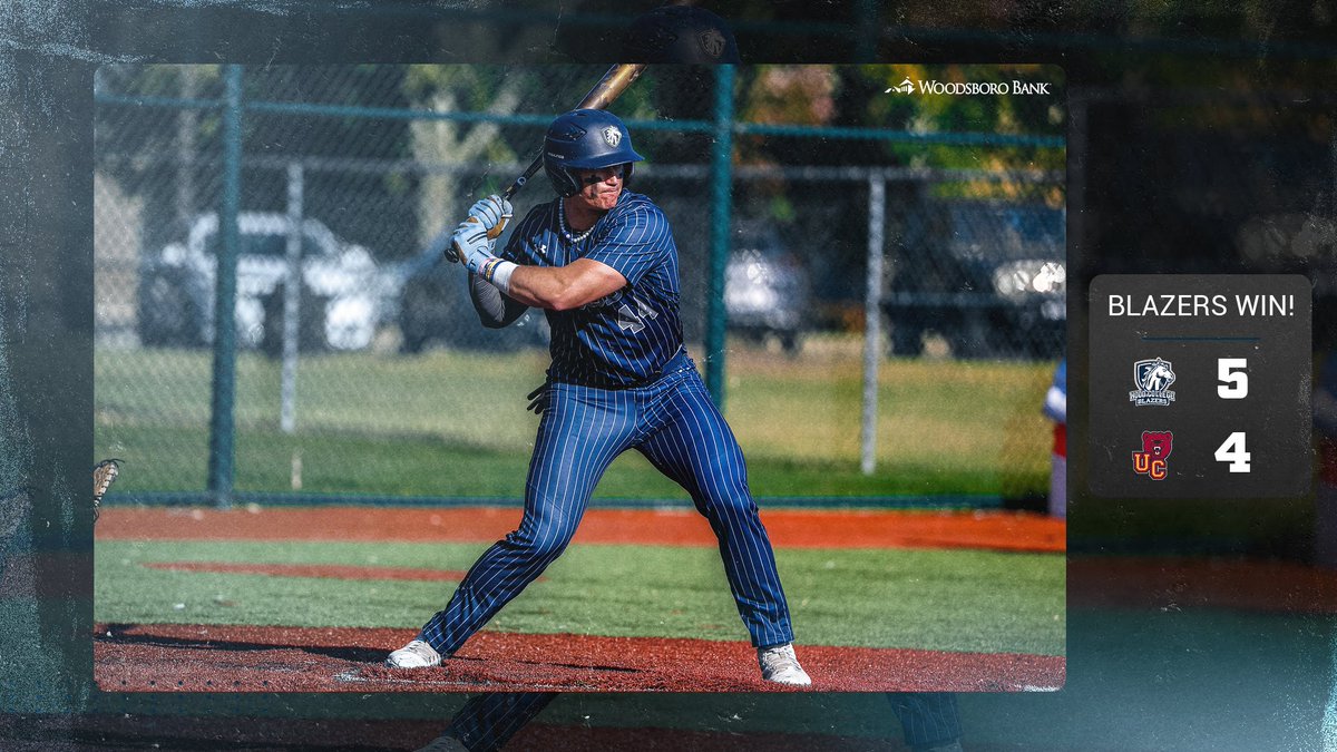 Hood College Athletics (@hoodblazers) on Twitter photo BLAZERS WIN!!!
The Victory Era begins as Head Coach Mike Victory and co. picked up their first win of the season with a 5-4 win over the Bears of Ursinus College! <a href="/Hood_Baseball/">Hood Baseball</a>
⚾🔥⚾🔥⚾️🔥 BLAZERS WIN!!!
The Victory Era begins as Head Coach Mike Victory and co. picked up their first win of the season with a 5-4 win over the Bears of Ursinus College! <a href="/Hood_Baseball/">Hood Baseball</a>
⚾🔥⚾🔥⚾️🔥