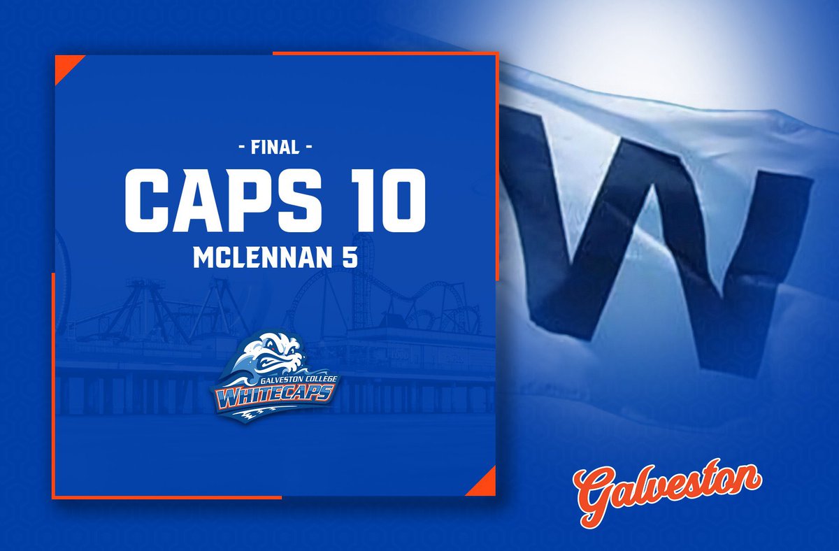 Caps take down #1 McLennan here in Waco! 

Trent Barnes (3IP/2H/5Ks) with a quality start and Hayden Capers ((3IP/5Ks) shuts the door!

Ashton Beaird (2-3/2Rs), Ethan Hughes (2-3/2RBIs), Jacob Bulcroft (1-3/3RBIs/2B), and Grant Mathieu (2-5/2Rs) pace the offense! 

#GoCaps