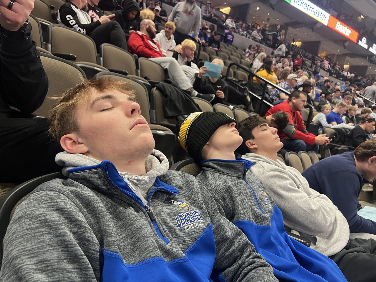 Coach_Bargen's tweet photo. What a week of wrestling! Bringing home 5 state medals between the boys and girls teams, one state champ, and a team runner up trophy by the girls! Great day to be a Viking!
#lakeviewvikes https://t.co/k0rSyQqxN5