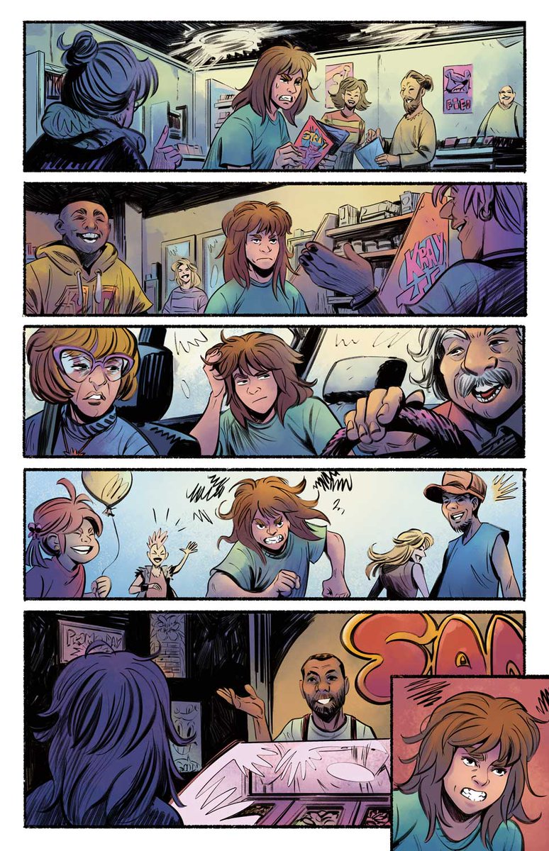 dannfranco's tweet photo. Some pages from a new project. Ginormous #4 #comics https://t.co/fls7MEcsTr