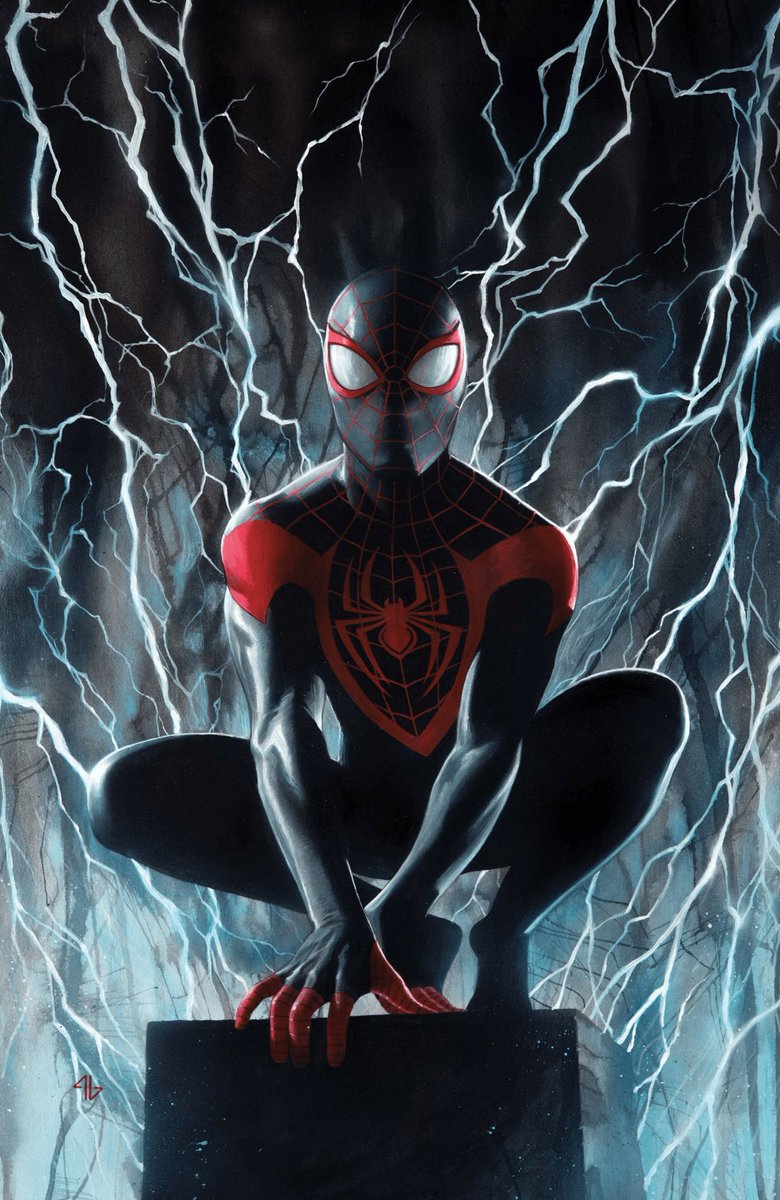SketchFox7's tweet photo. Day 22 of Happy Black History Month! Time for Spider-Man aka Miles Morales, proving that anyone can wear the mask and take on the mantle of a storied hero. Miles was so popular that despite originating in the Ultimate continuity, Marvel brought him into their main 616 continuity. https://t.co/1aDzrTDh0q
