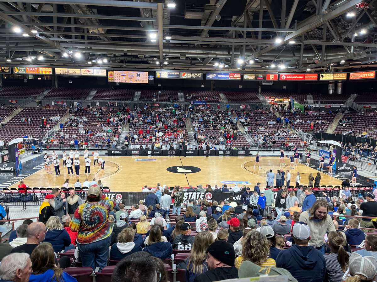 Garrett Jones (@gjonesonair) on Twitter photo Bye week for <a href="/BroncoSportsWBB/">Boise State Women’s Basketball</a> but still had to get a hoops fix. Boise State commit Kenna Garza looking to lead Pocatello to its first ever title; Middleton looking to finish 26-1 with its seventh.
On the call for <a href="/NFHSNetwork/">NFHS Network</a>. Tip-off momentarily from Nampa! Bye week for <a href="/BroncoSportsWBB/">Boise State Women’s Basketball</a> but still had to get a hoops fix. Boise State commit Kenna Garza looking to lead Pocatello to its first ever title; Middleton looking to finish 26-1 with its seventh.
On the call for <a href="/NFHSNetwork/">NFHS Network</a>. Tip-off momentarily from Nampa!
