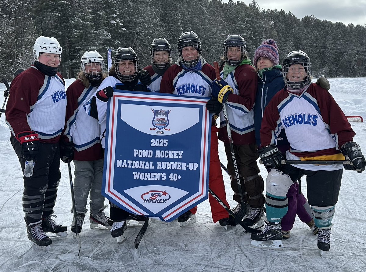 Forgot to post…
Fun, snowy weekend in Eagle River, WI playing in the USA Pond Hockey Championship with the Iceholes! Made it to championship Sunday but fell short of the cup! Until next time….
#usapondhockeychampionship