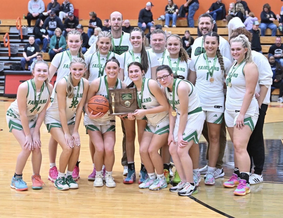 Fairland - Southeast Division V GIRLS BASKETBALL District Champions!