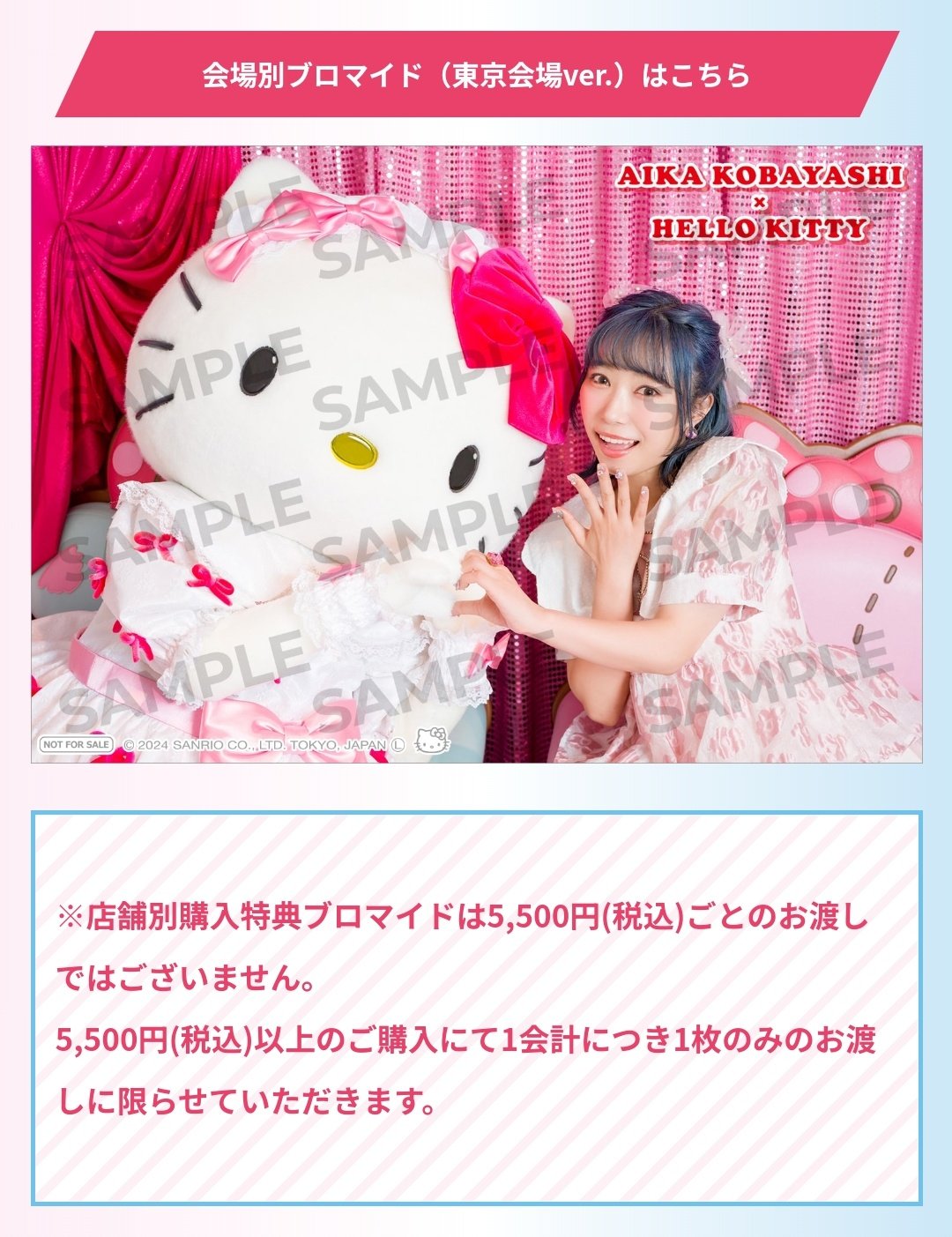 小林愛香 サンリオコラボ 缶バッジ セット 小林愛香 サンリオコラボ 缶バッジ セット