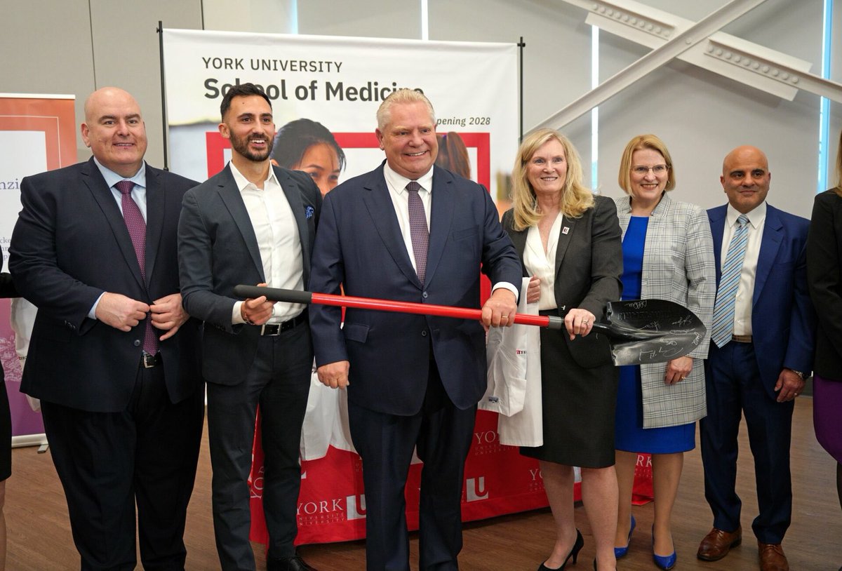 Don’t believe the hype.  To close the gap for the remaining 10 per cent of people who do not have access to a regular health-care provider, the Ontario government, led by Doug Ford, is building two new medical schools at Toronto Metropolitan University and York University.

The