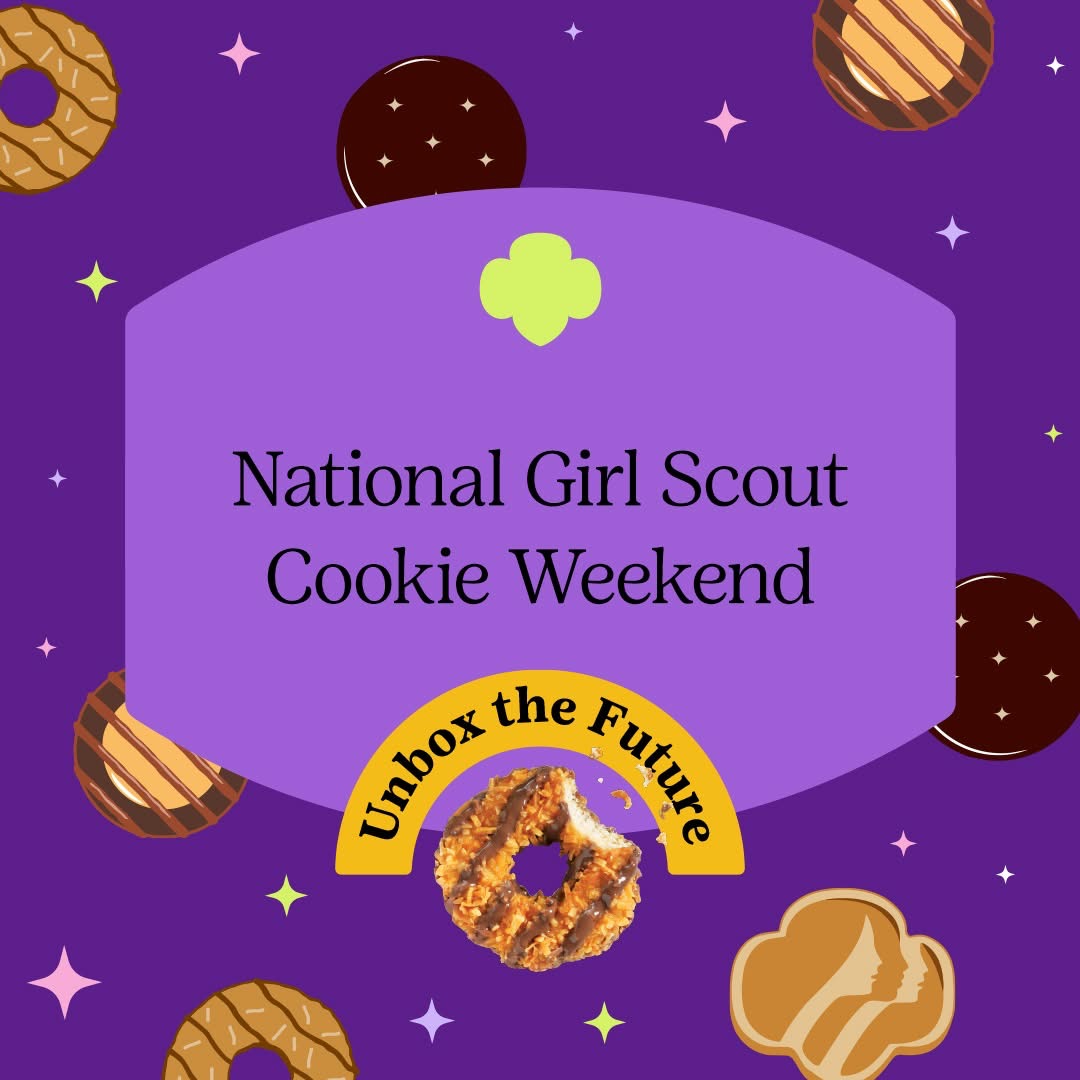 🍪🎉 It’s National Girl Scout Cookie Weekend! 🎉🍪 What better way to celebrate than by supporting the next generation of girl entrepreneurs? Head to girlscoutcookies.org to find cookies near you! #GirlScoutCookieSeason