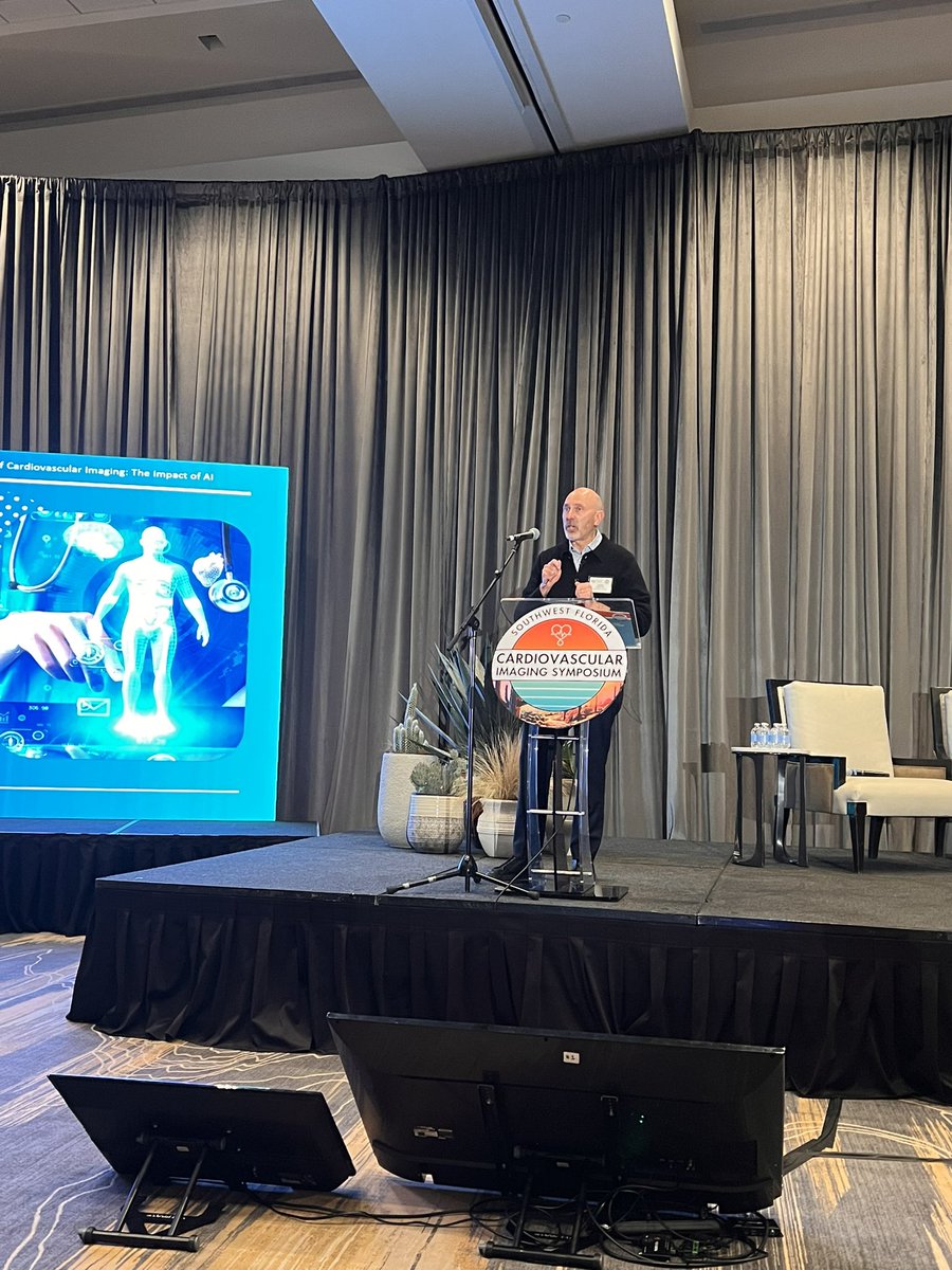 SimonMed Imaging (@simonmedimaging) on Twitter photo Dr. John Simon delivers closing remarks at <a href="/SWFLCIS/">Southwest Florida Cardiovascular Imaging Symposium</a> on the road ahead after a full day of insights from leading experts on the latest in cardiac CT, coronary CTA, and AI-driven imaging innovations. Exciting advancements shaping the future of cardiovascular care! #CardiacImaging Dr. John Simon delivers closing remarks at <a href="/SWFLCIS/">Southwest Florida Cardiovascular Imaging Symposium</a> on the road ahead after a full day of insights from leading experts on the latest in cardiac CT, coronary CTA, and AI-driven imaging innovations. Exciting advancements shaping the future of cardiovascular care! #CardiacImaging
