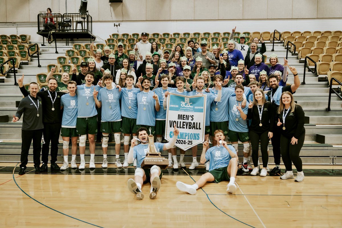 RED DEER KINGS 🏆

Congratulations to the Red Deer Kings on capturing the 2025 ACAC Men’s Volleyball title!

#ACACsport | #ACACvb25