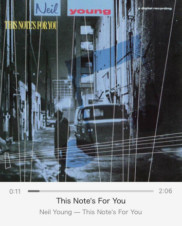 HosonoShotgun's tweet photo. #NowPlaying1988
#NeilYoung
#ThisNotesForYou https://t.co/14Yt3rKDco