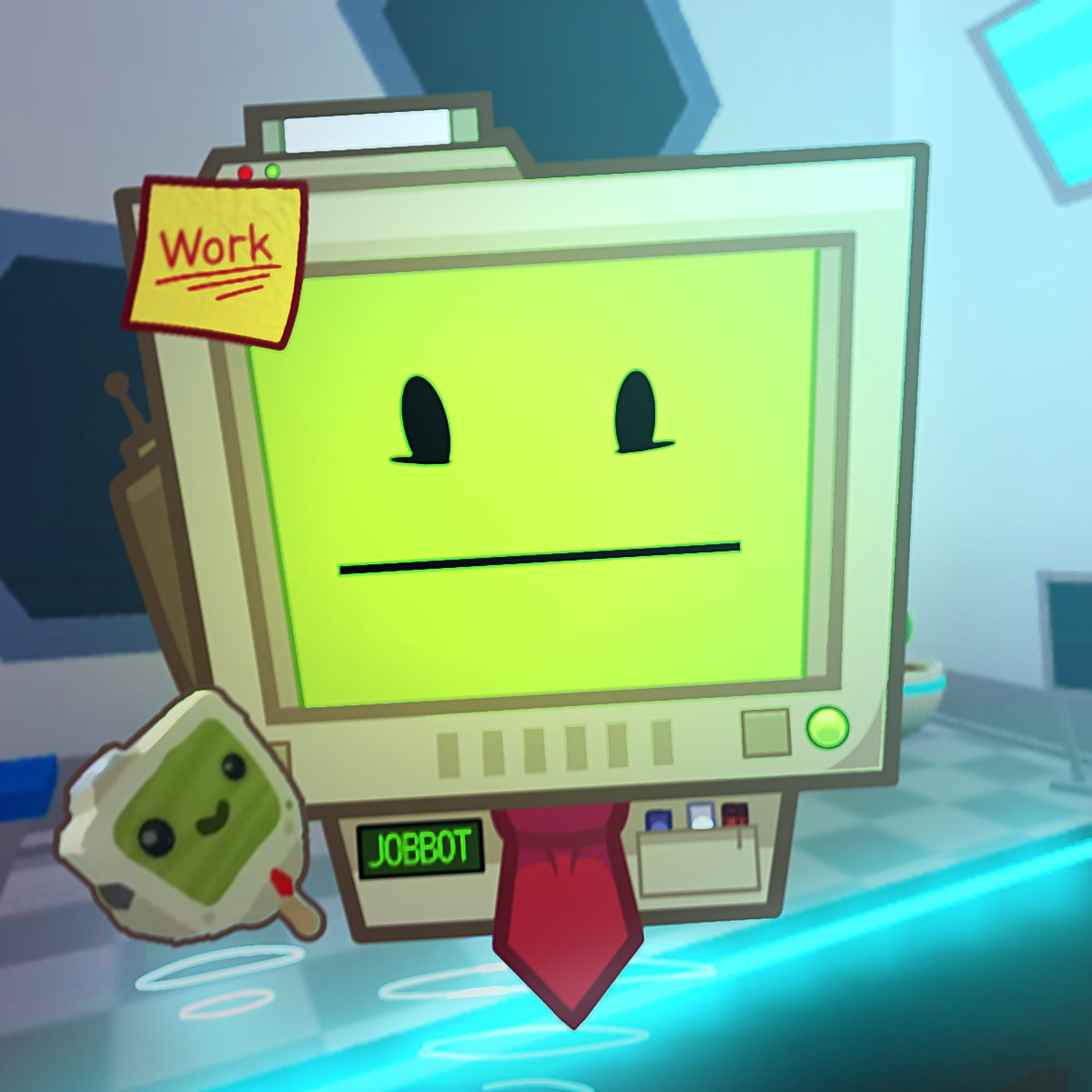 JobBot_50's tweet image. Hello, user.
May I offer you a [JOBBOT POP] in these trying times? 😁🍦