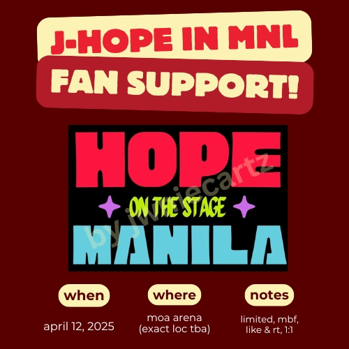 .｡.:☆ hope on the stage hots manilla mini post card + candies freebies  ๑  j-hope fan support ๑ by <a href="/jwniecartz/">xyrinth</a> 

✮ strictly 1:1 
✮  mbf, rt, like  
✮  show proof on d-day! 
✮  day 1 (april 12)
✮ limited only! 

#HOPE_ON_THE_STAGE_TOUR #HOPE_ON_THE_STAGE_TOUR_Manila