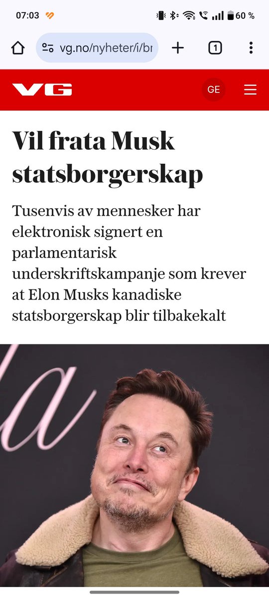 Thousands are demanding Elon Musk's Canadian citizenship be revoked! 🇨🇦  A parliamentary petition calls for his removal. 🤔  Imagine if other countries held powerful figures accountable the same way! WAY TO GO CANADA 👊👊👊