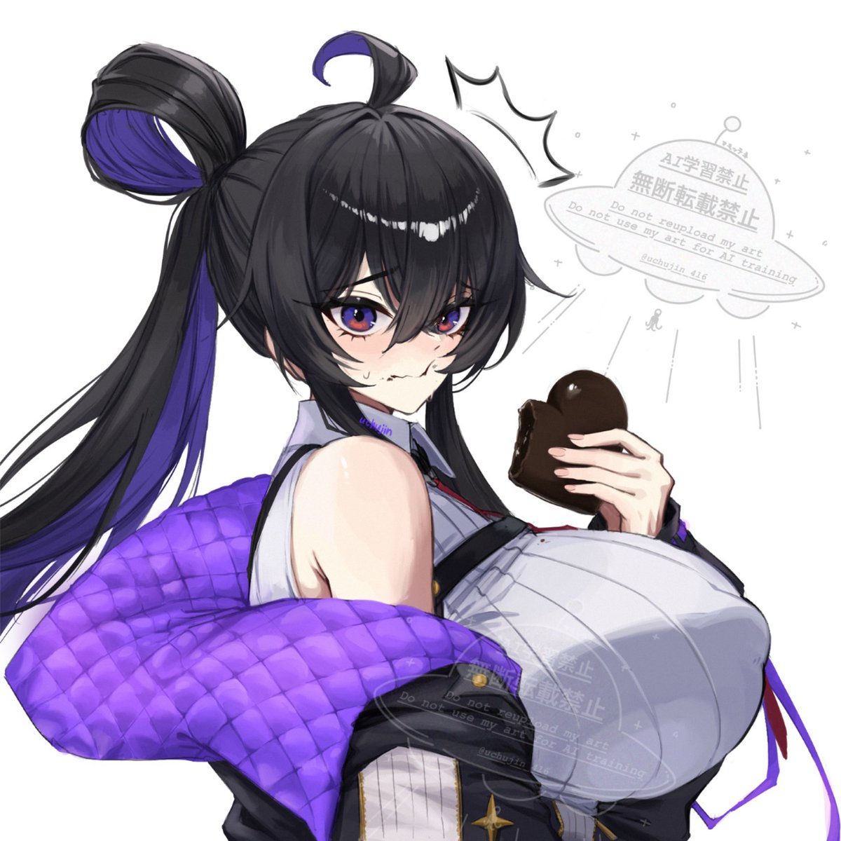 実はコガラシちゃんがチョコ食べちゃったからバレンタイン絵無かったんだよね… 