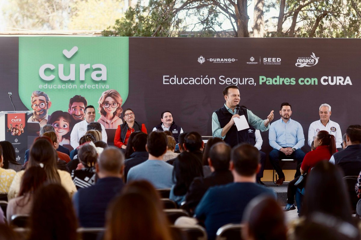 #EnOpinión de <a href="/guillermoadamec/">Guillermo Adame</a>✍️ La comunicación efectiva entre docentes, autoridades escolares y padres es clave para el desarrollo integral de los estudiantes, y la estrategia CURA ha mejorado este vínculo en Durango...

🔗 tinyurl.com/ycxs3z6y
📸 Gobierno de Durango