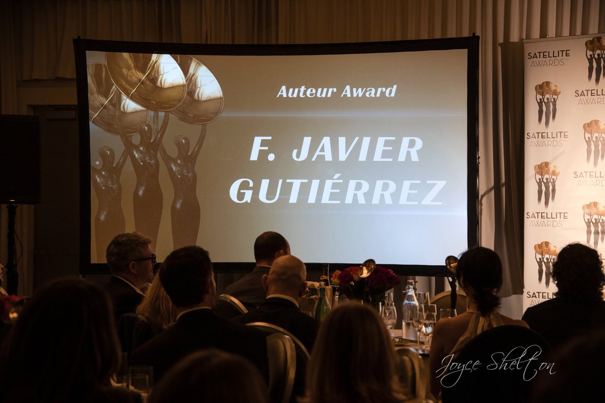 Thank you, <a href="/SatelliteAwards/">Satellite™ Awards</a> #InternationalPressAcademy for this incredible honor #AuteurAward