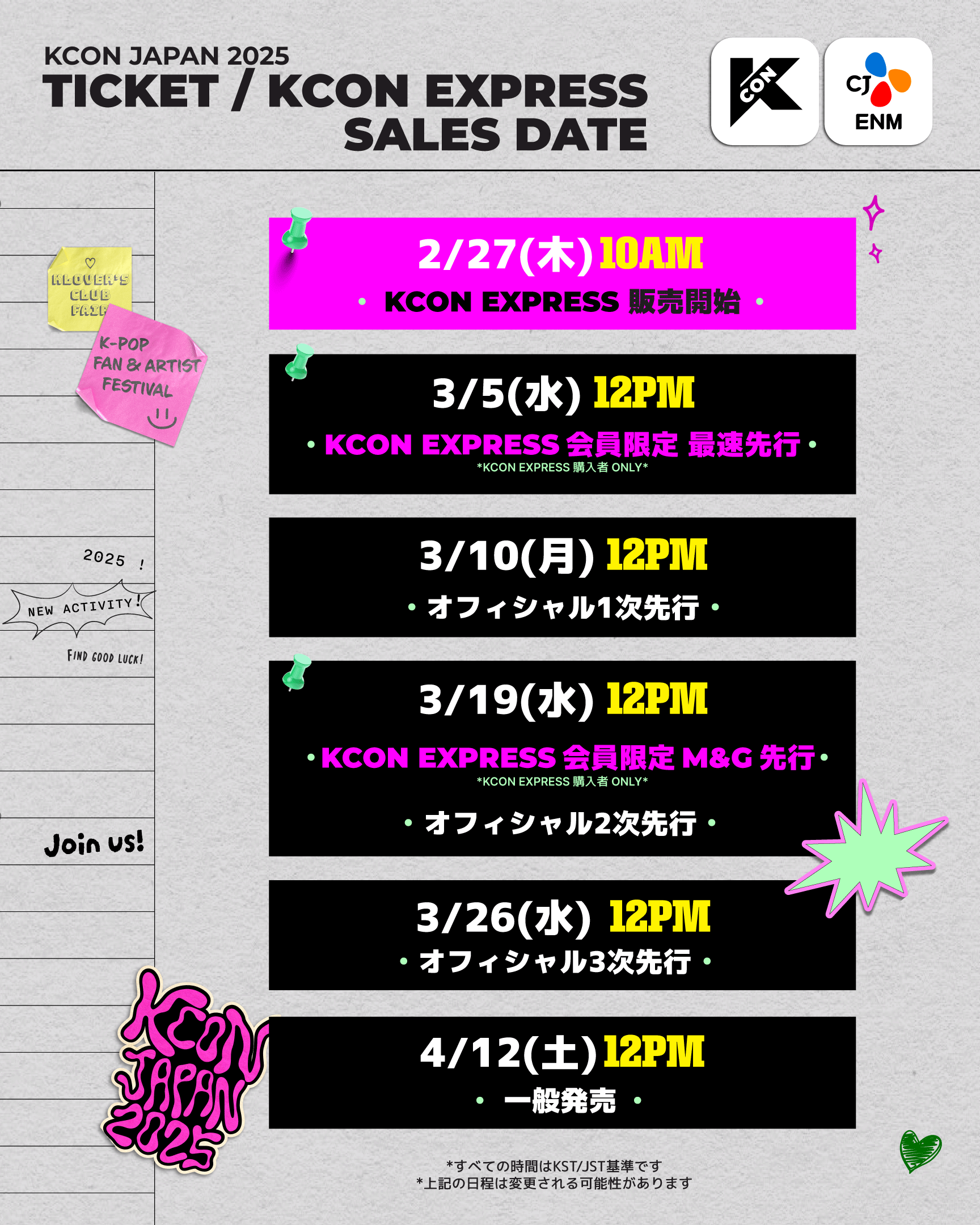kcon チケット および グッズ