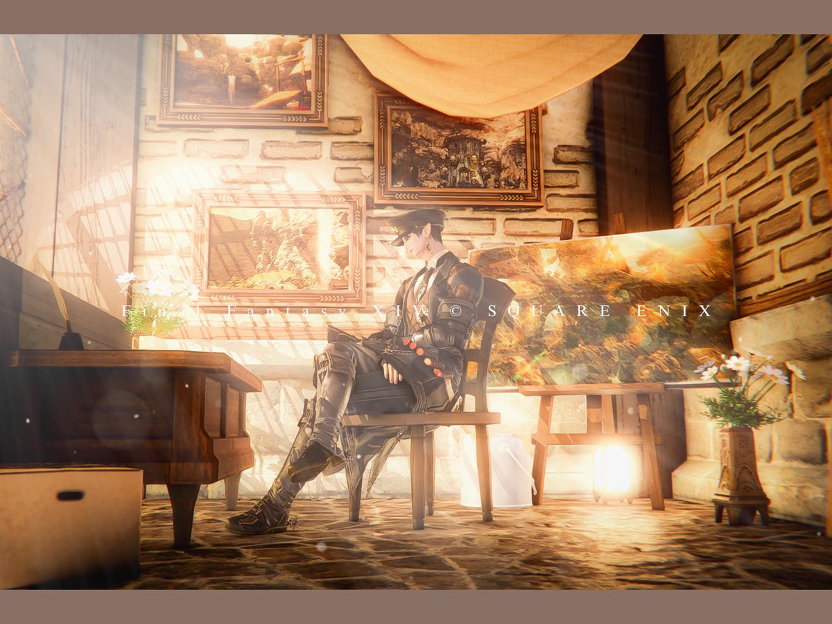 PEN_Ri___N's tweet image. 暖かい日。
 #エレオス #SSP_FF14