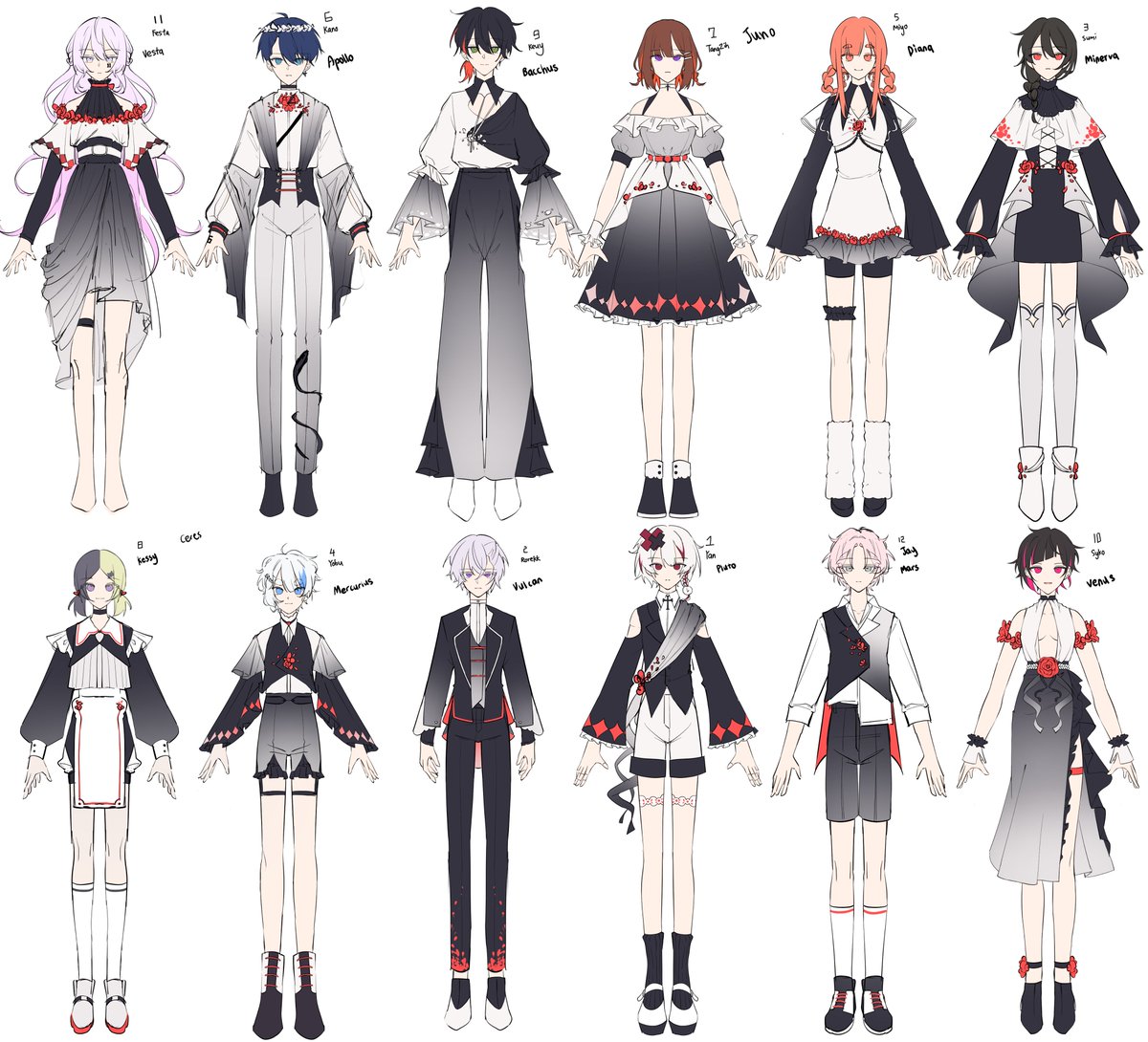 non_yobu's tweet photo. [WORK]
I sang, did storyboard, designs, base &amp; render and also assisted with animation for cb team fr's #KACBY2 R2 entry!!!!🎭

We had a total of 46 art assets including the main 24 sprites, 12 bust ups and 10 story art...
#歌ってみた #youtaiteworks #yobutaite #yobuart #yobumv https://t.co/yWYlqjFX75