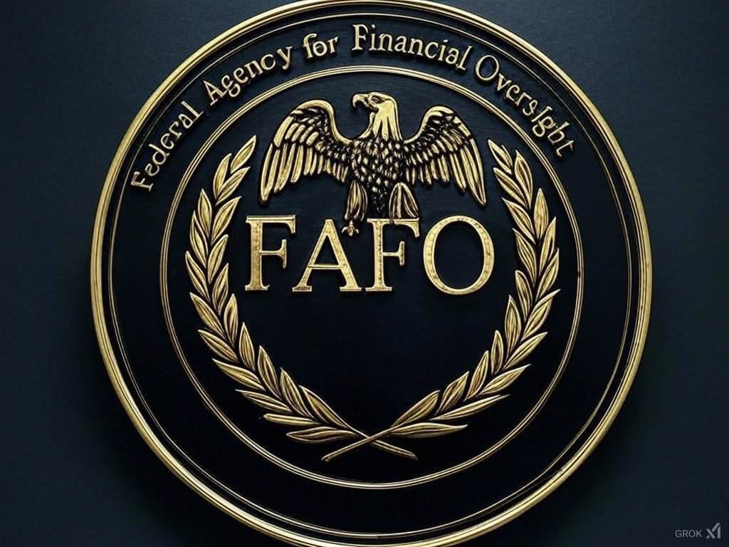 CommanderCrypt0's tweet image. BREAKING: Elon Musk proposes &quot;FAFO&quot; as the enforcement arm of DOGE.

These acronyms are god tier 😂