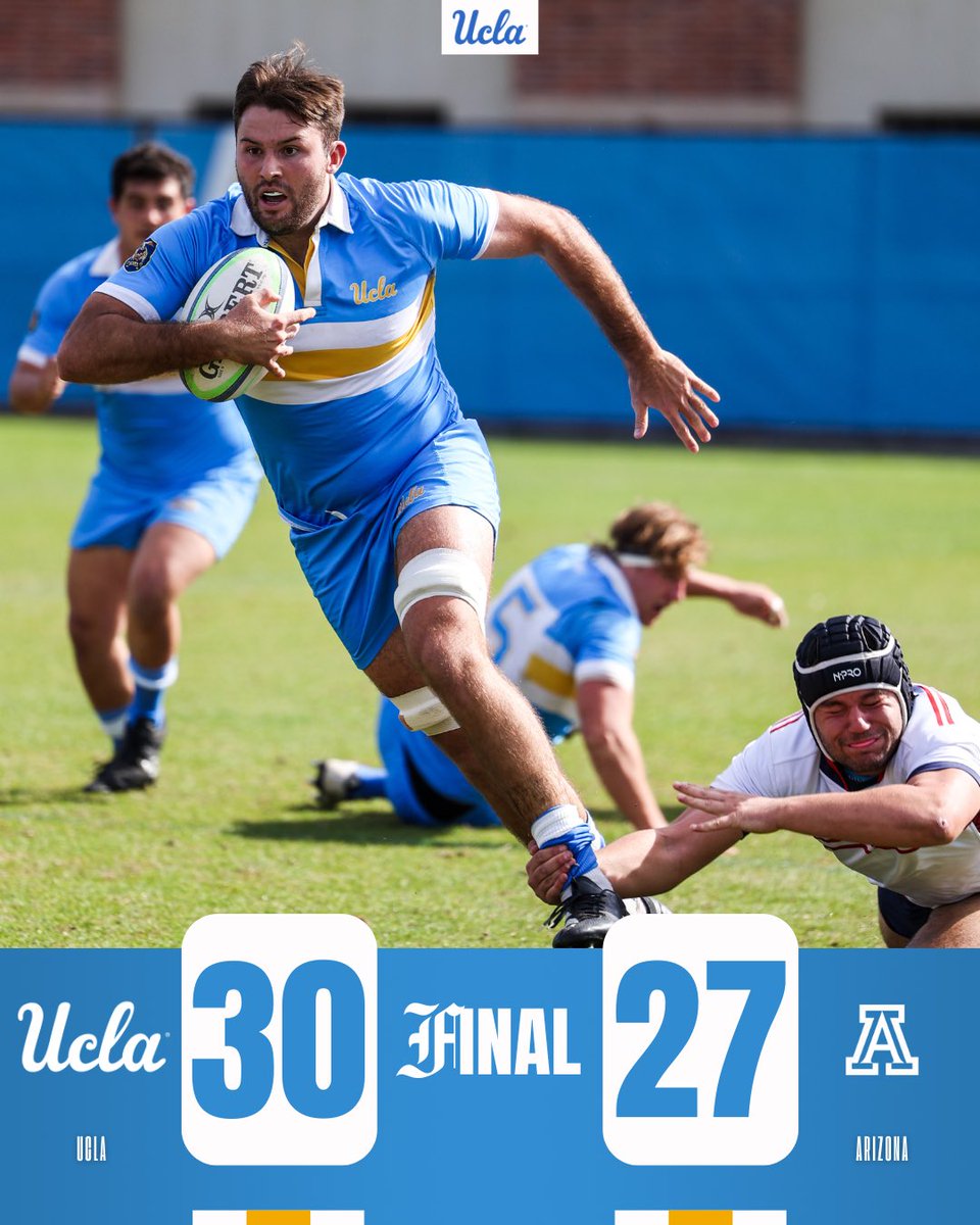 A thriller at Wallis! The Mighty Bruins march on as they get their first home win vs the Wildcats in 10 years #gobruins #uclarugby